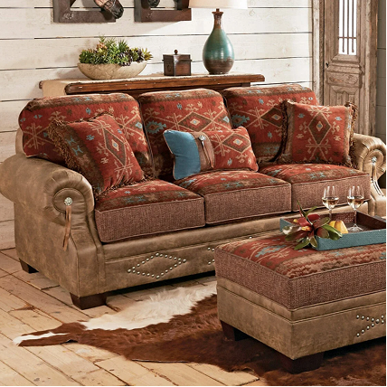 Ranchero Southwestern Sofa