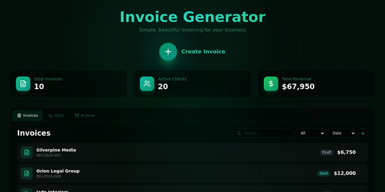 Invoice Generator