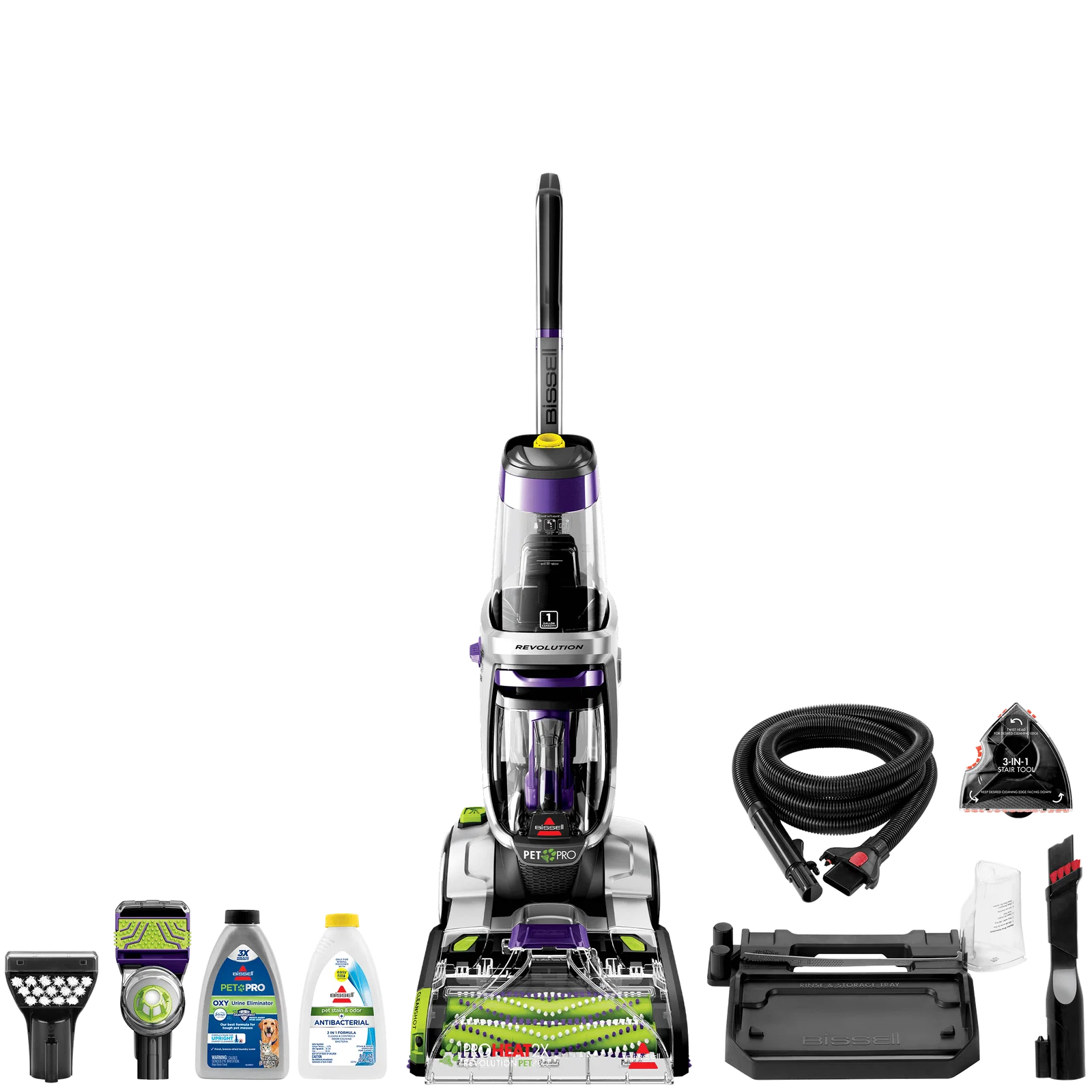 Image of ProHeat 2X® Revolution® Pet Pro Carpet Cleaner Exclusive Bundle