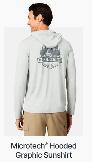 men's microtech hooded graphic sunshirt