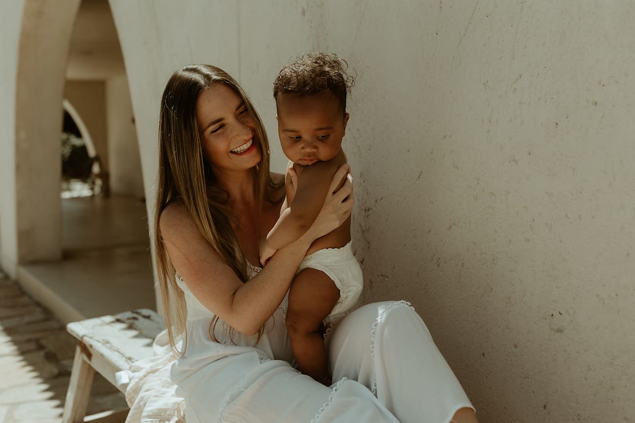 Mom with Toddler