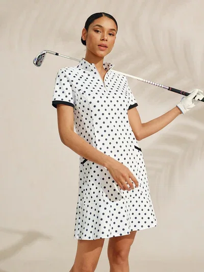 Hyper-prep Ruffle 35.5 Inch Dress For Golf Pickleball & Tennis