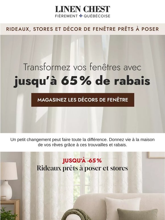 🪟Envie de nouveaux rideaux ?