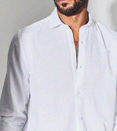 the linen shirt image