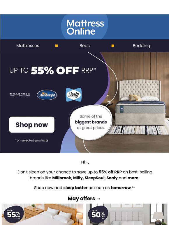 Refresh your sleep this May 😴
