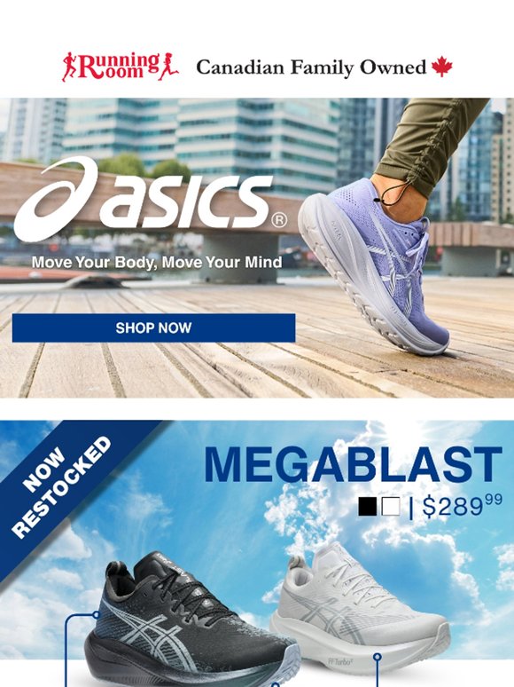 🏃 Push Your Pace With ASICS