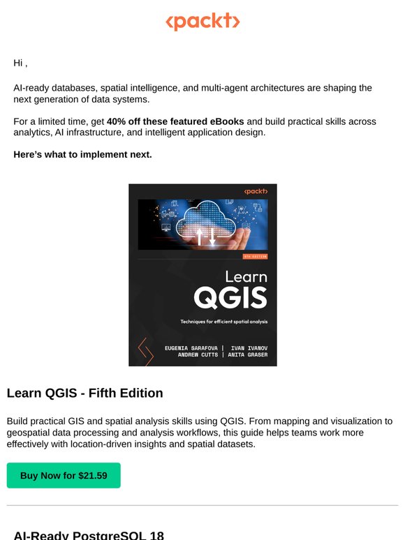 Data, Spatial Analytics & Multi-Agent AI Bestsellers