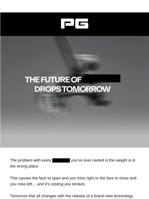 Something new drops tomorrow.