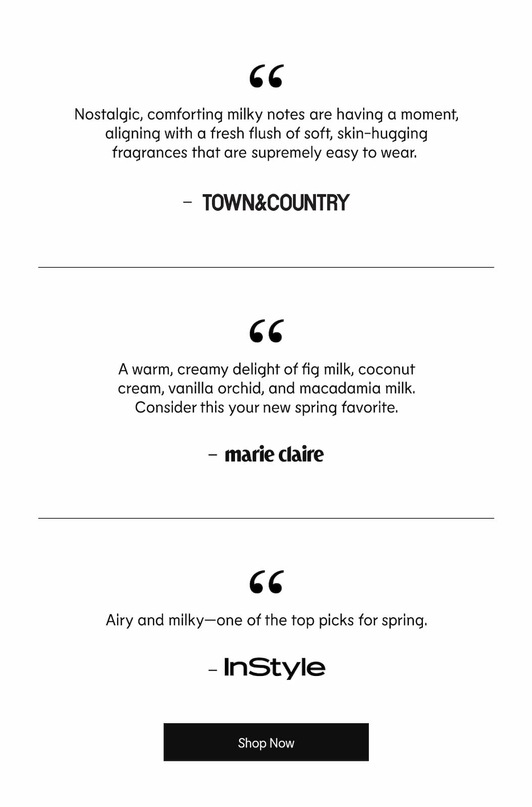TOWN & COUNTRY | marie claire | InStyle