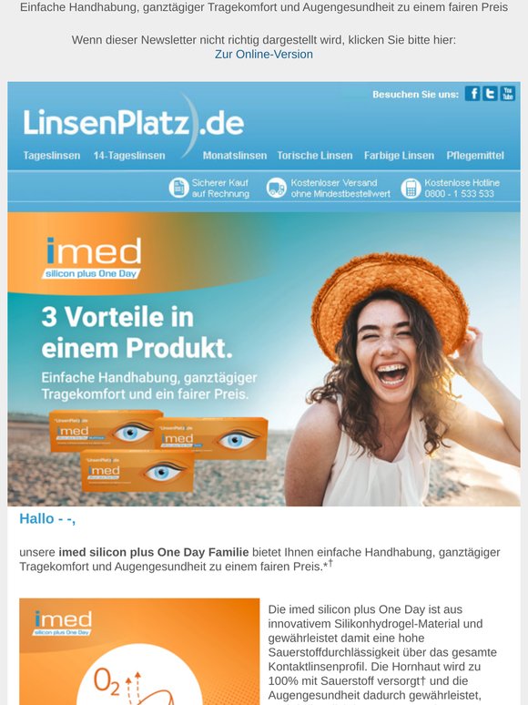 Unsere imed silicon plus One Day Familie