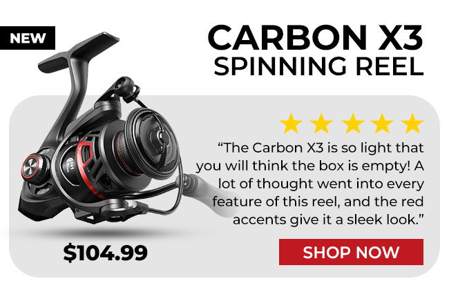 Carbon X3 Carbon AirBlade™ Spinning Reel