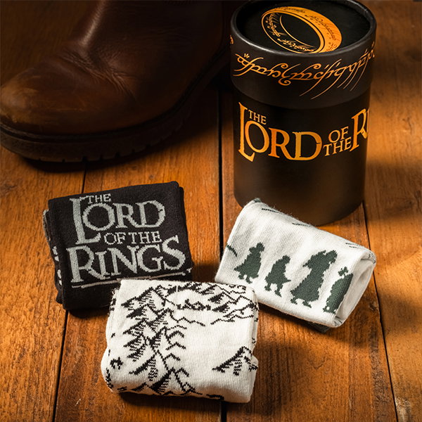 Der Herr der Ringe - Die Gefährten Socken 3er Set in Geschenkbox