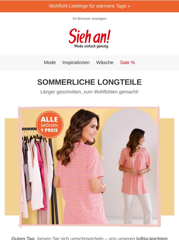 Wow! 😍 Schmeichelnde Longformen 👉