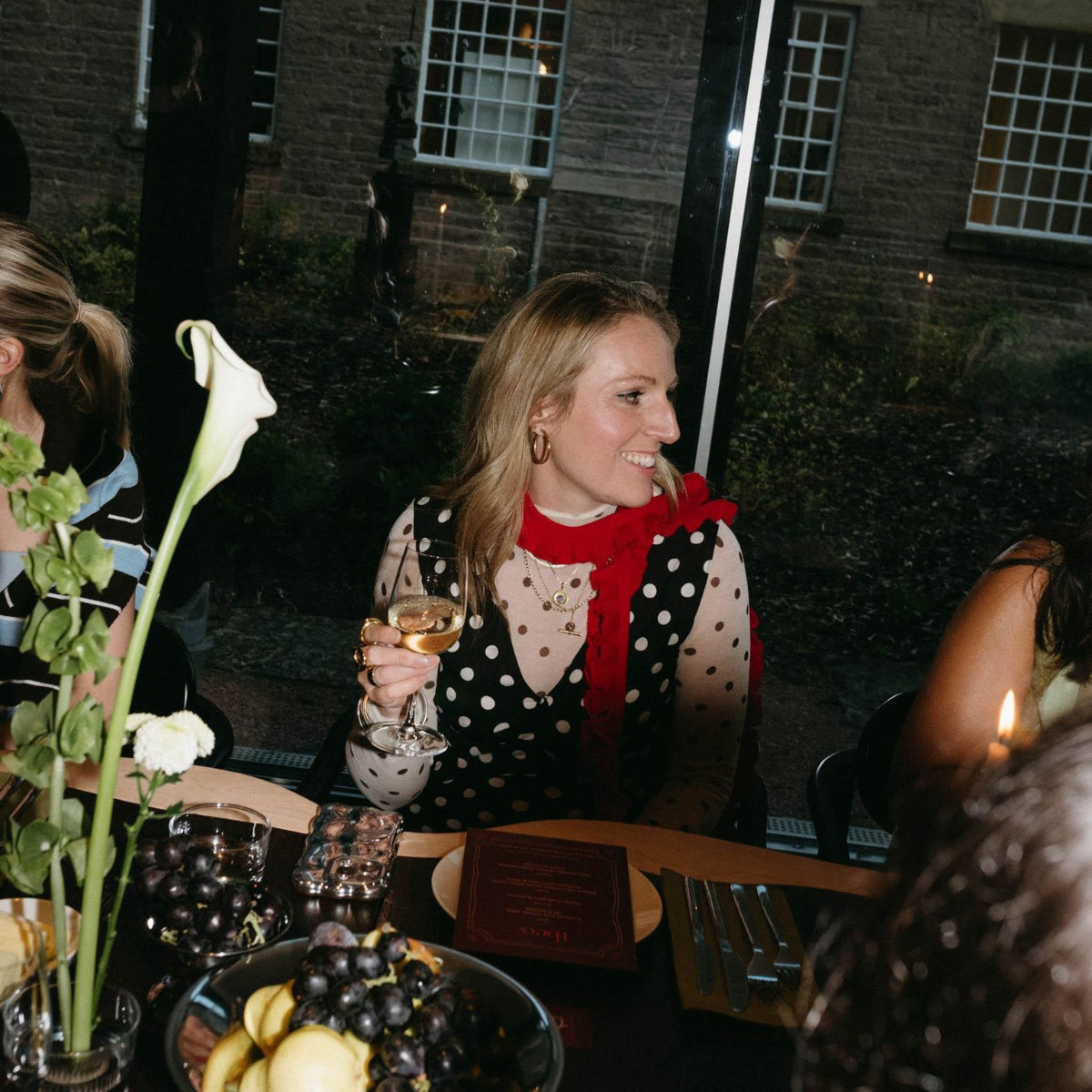 EMMA, FOUNDER AT DINNER
