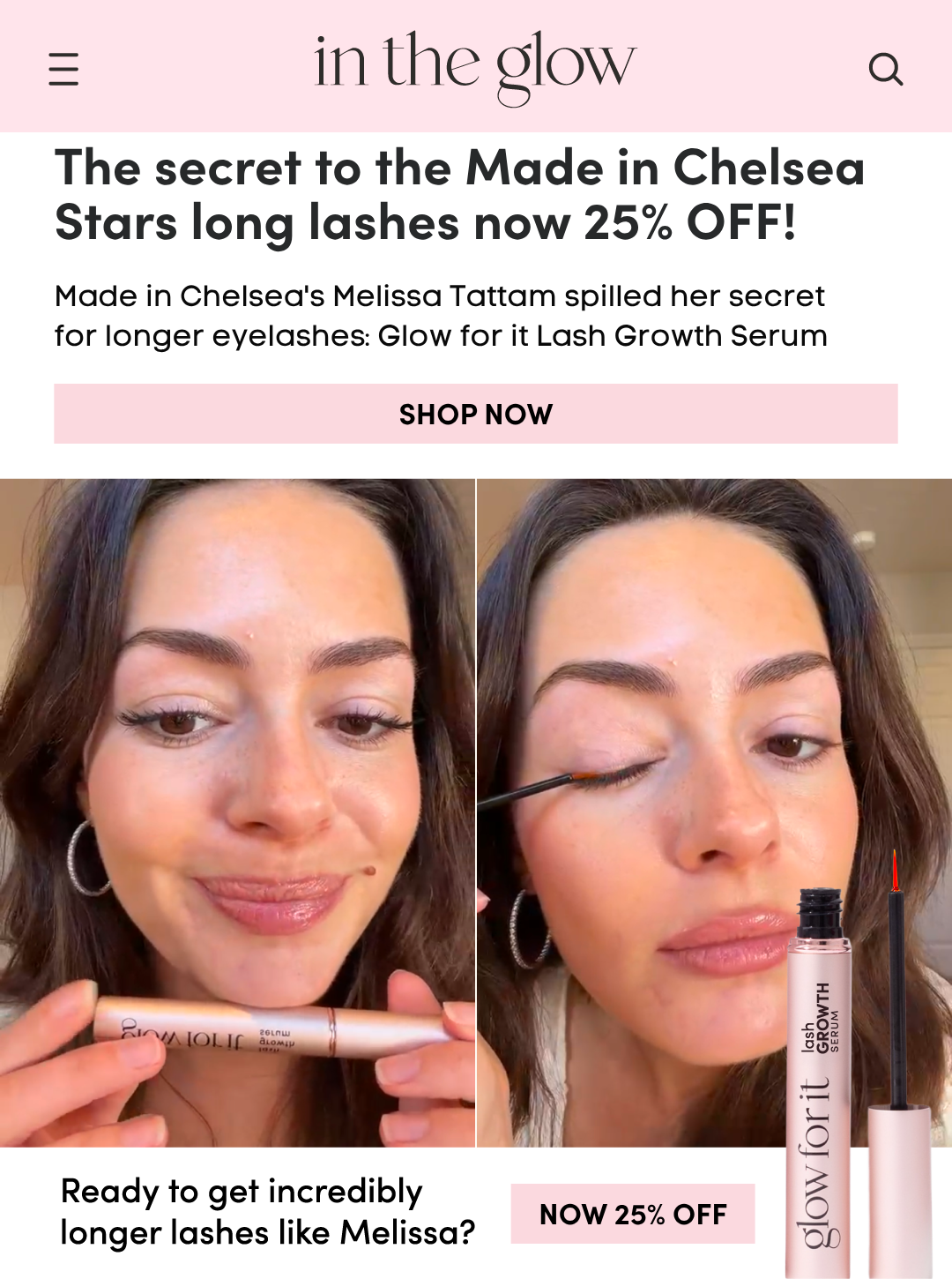 SHOP 25% OFF