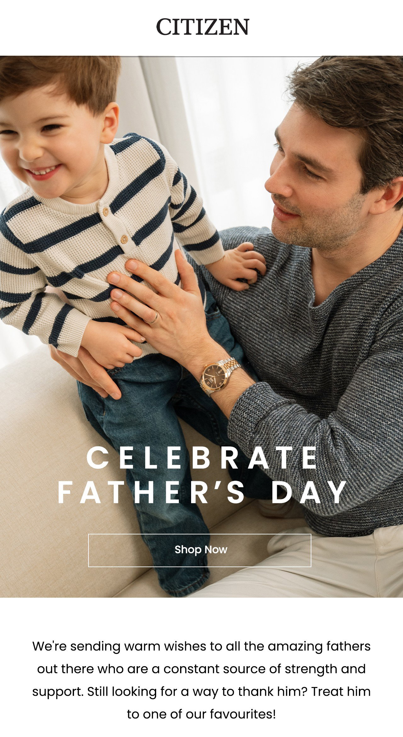 Celebrate Father's Day. Shop now.