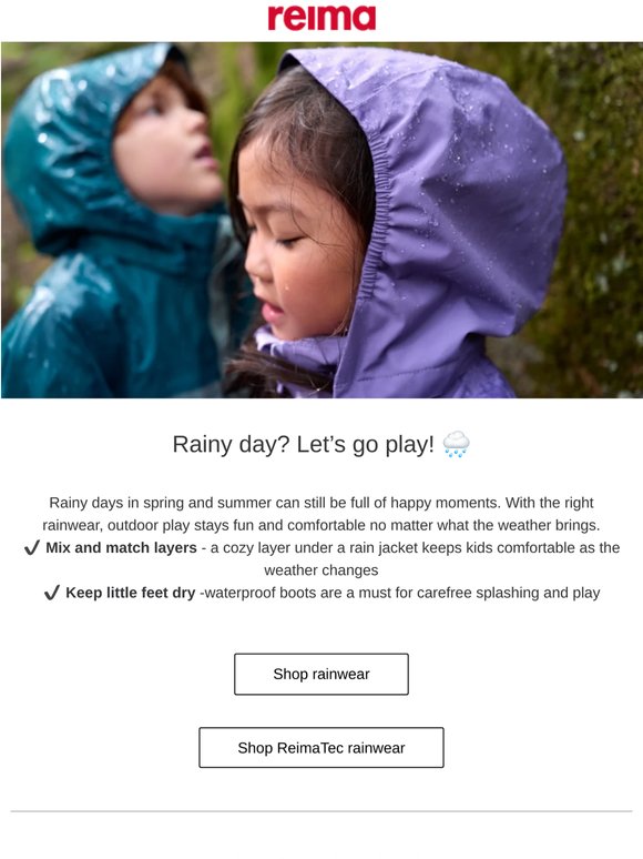 Rainy day? Let the adventure begin!