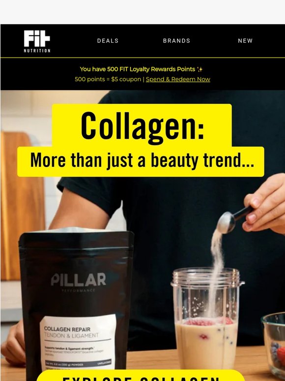 Collagen is more than a beauty buzzword, now 20% OFF