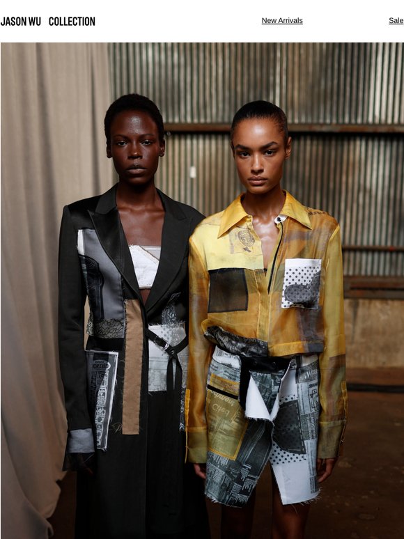 Robert Rauschenberg x Jason Wu