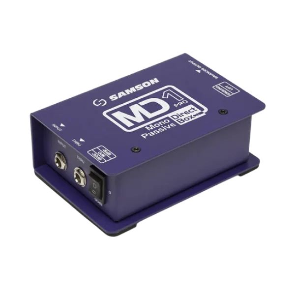 MD1 Pro Mono Passive Direct Box, Shielded Transformer