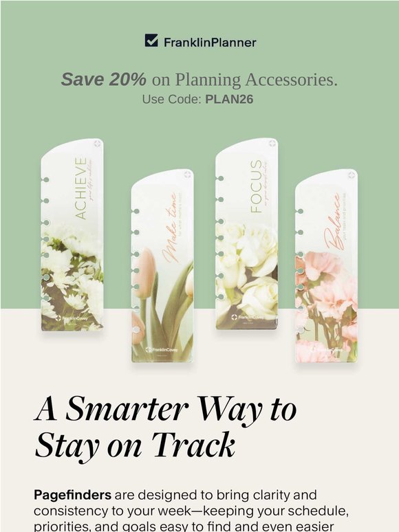 Accessories Sale! Save 20% For A Limited Time!