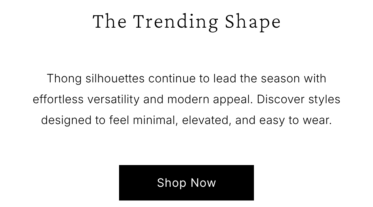 The Trending Shape