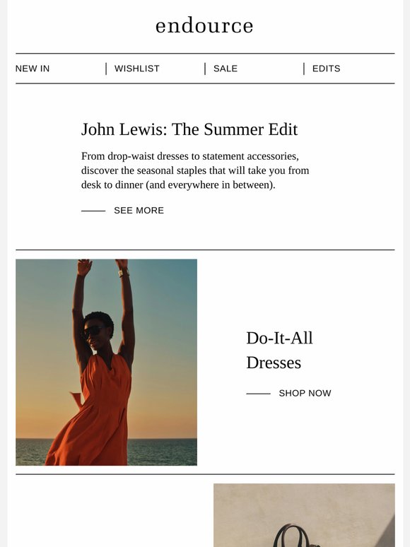 John Lewis: summer dresses, shoes, jewellery and bags