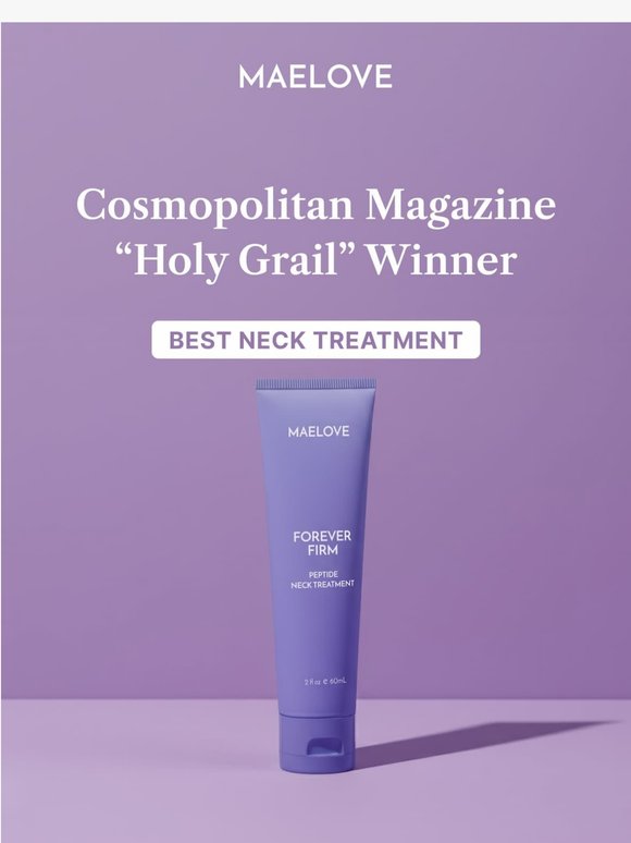 Guess what just won a "Holy Grail" beauty award?