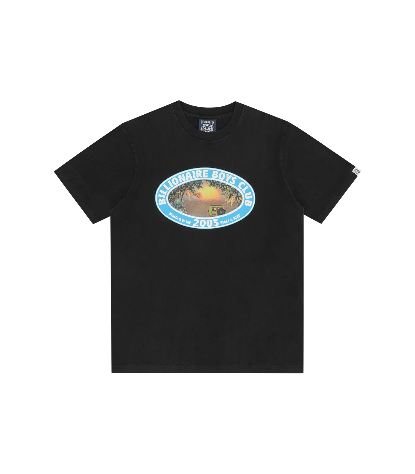 Image of SAFARI STICKER T-SHIRT - BLACK