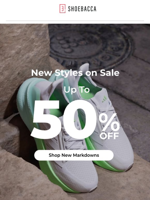 New Styles on Sale - Up to 50% Off