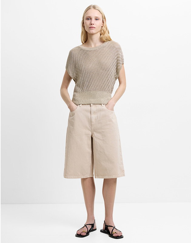Dallas Denim Bermuda Shorts