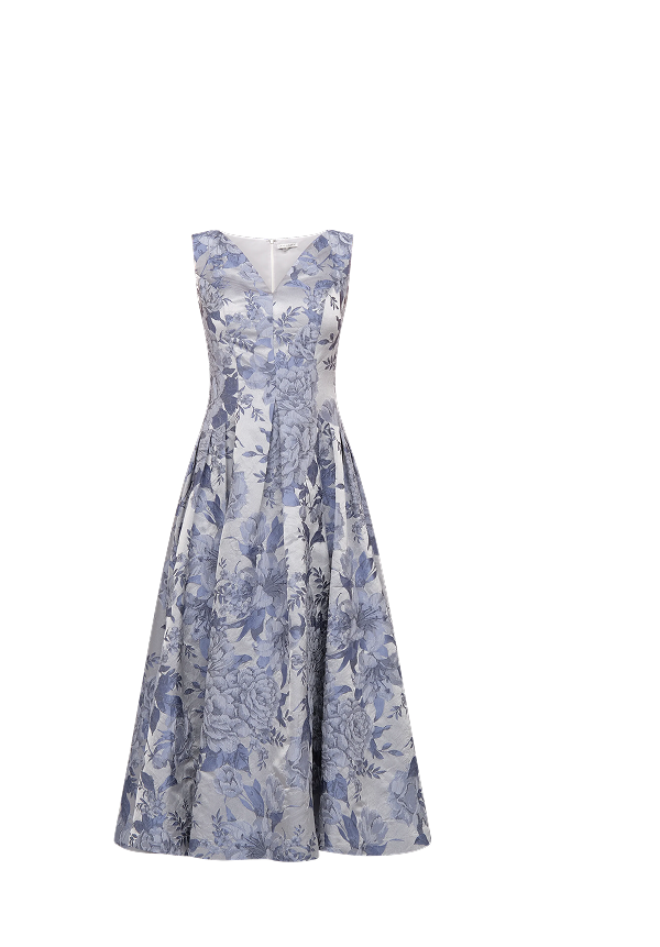 Lysandra Tea Length Dress