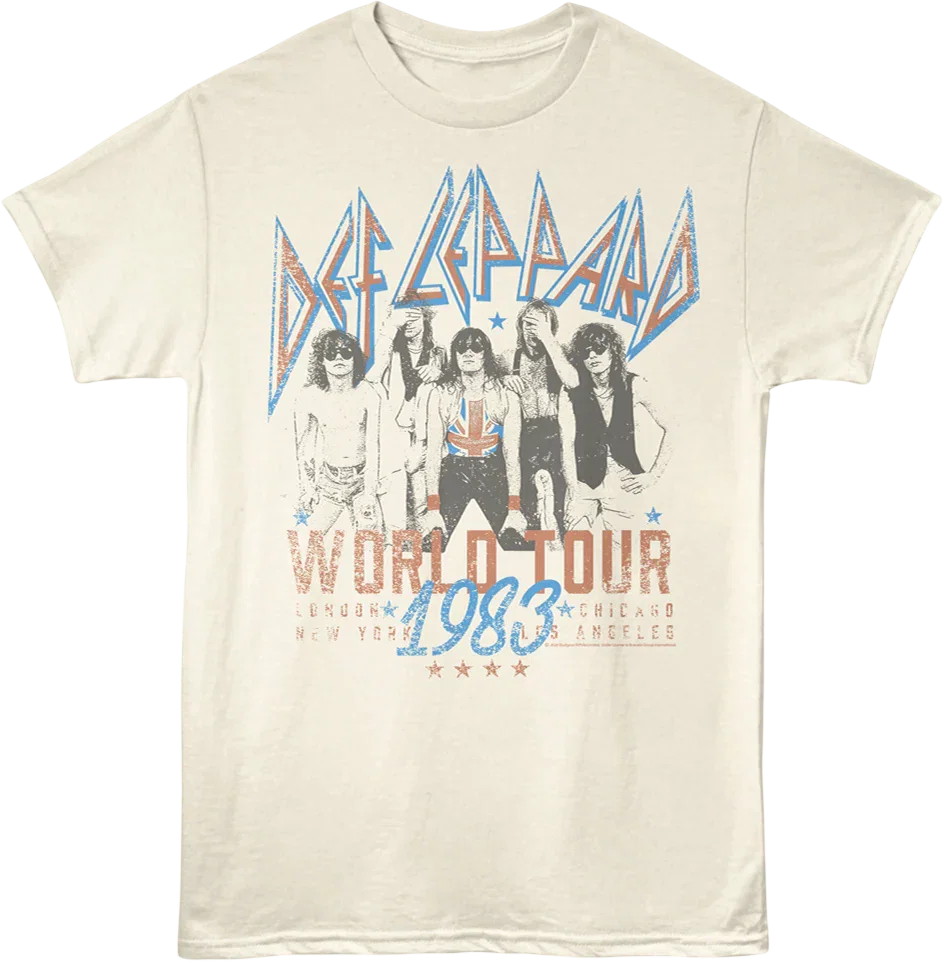 World Tour 1983 Def Leppard T-Shirt