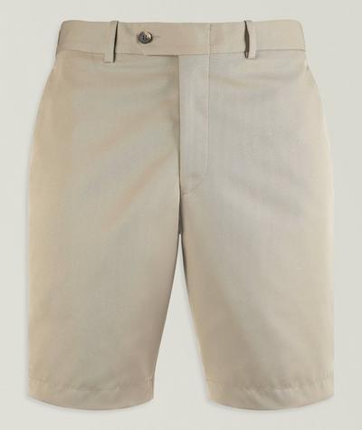 Gala Slacks  - Microfibre Flat-Front Shorts