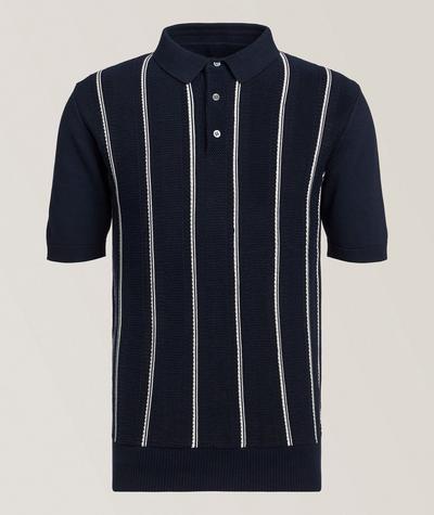 Benson - Striped Cotton Knit Polo
