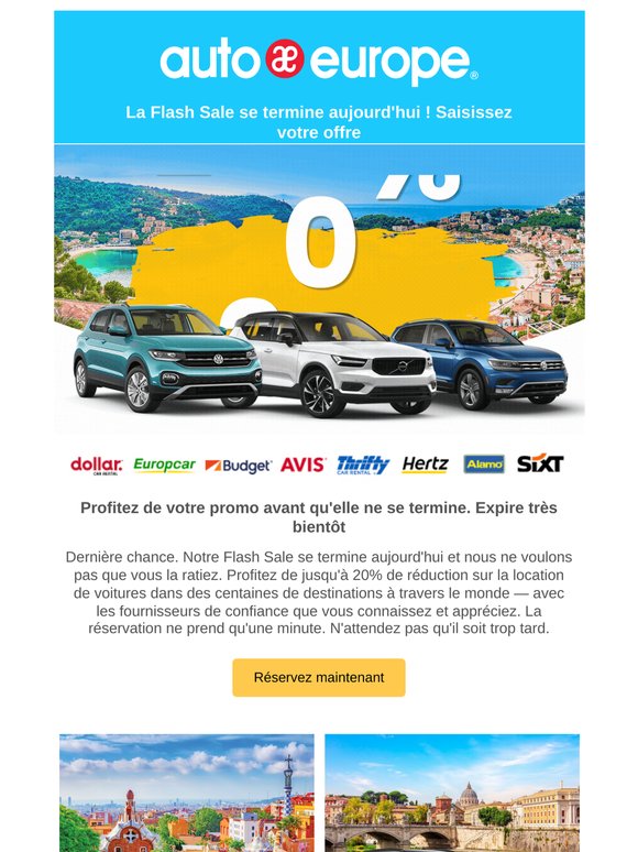 C'est maintenant ou jamais — La Flash Sale se termine ce soir