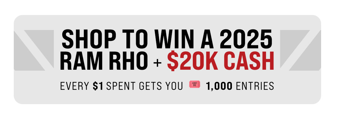 RAM RHO Giveaway