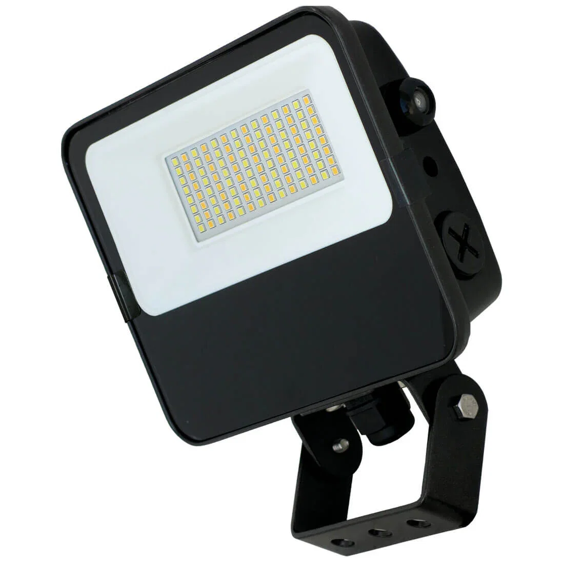 Image of C-Lite LED Flood Light w/ Yoke | CCT Selectable | C-FL-B-FLW Series | 5840 Lumens | 36W | Dark Bronze
