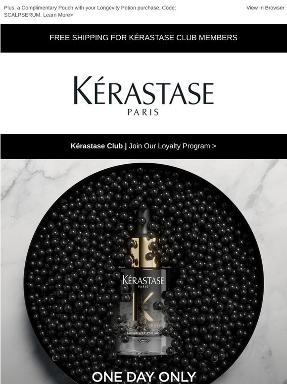 Today Only: NEW Chronologiste Longevity Potion is here