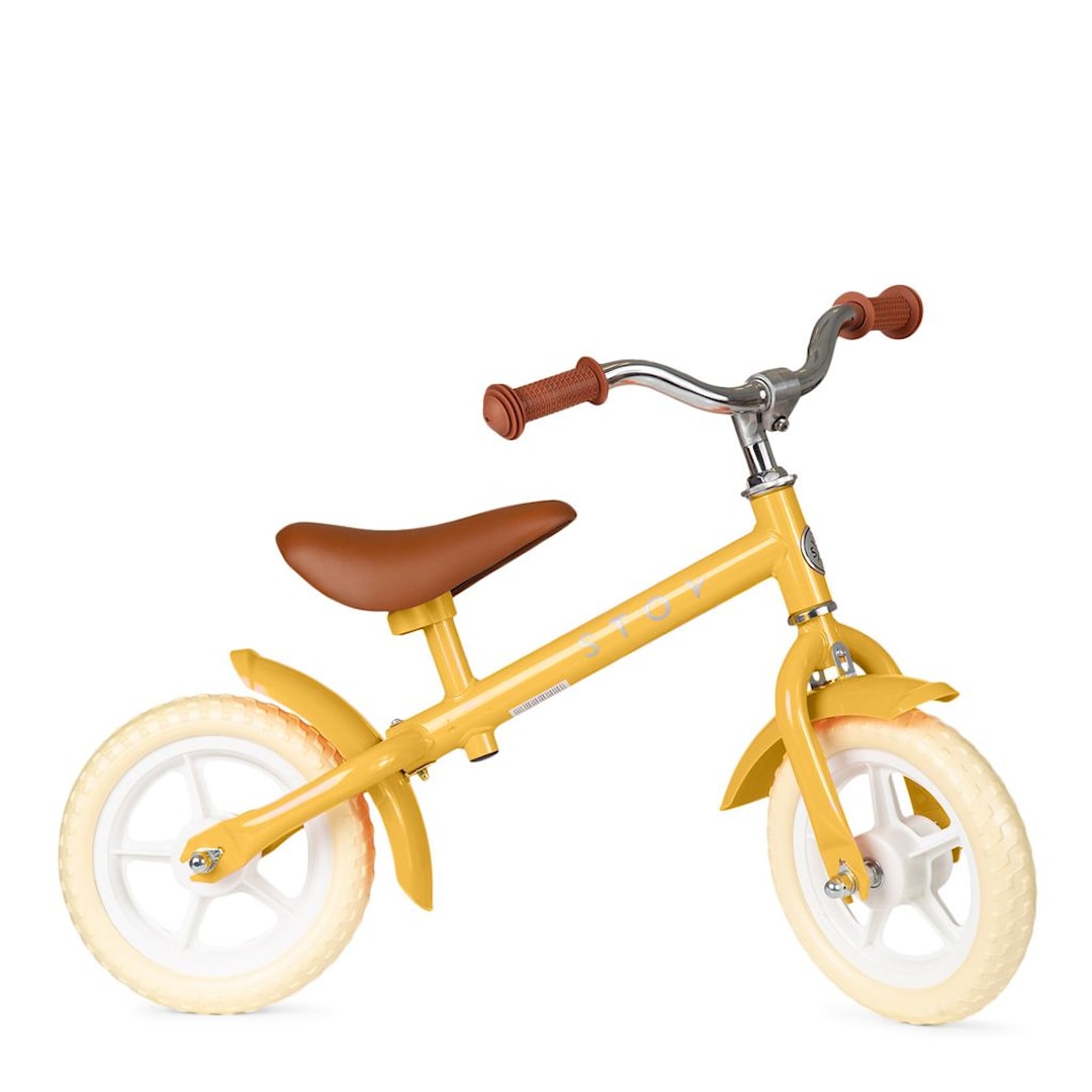 10" Vintage Springcykel Yellow 2-4 Y