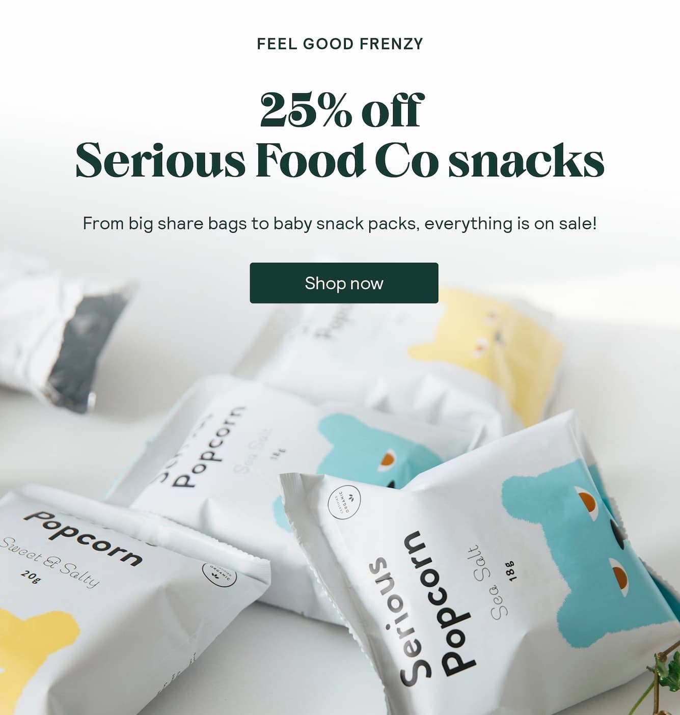 Shop Serious Food Co 25% off