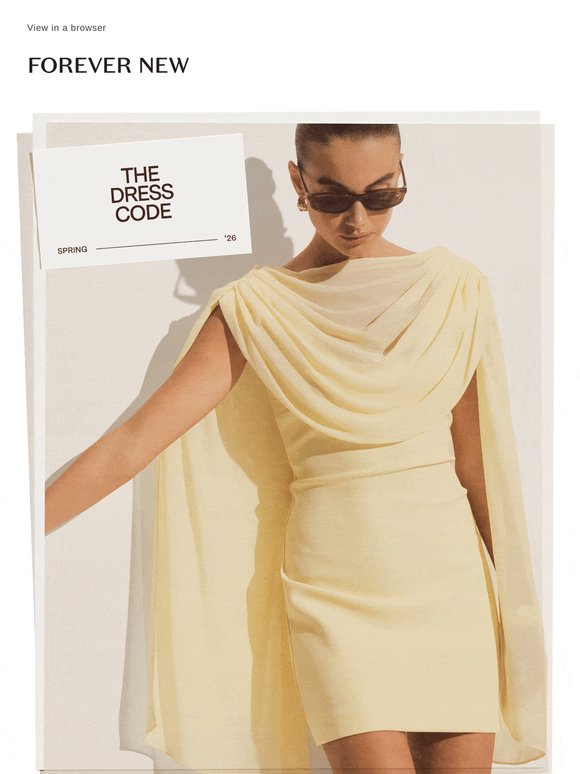 We Have Your New Dress Code