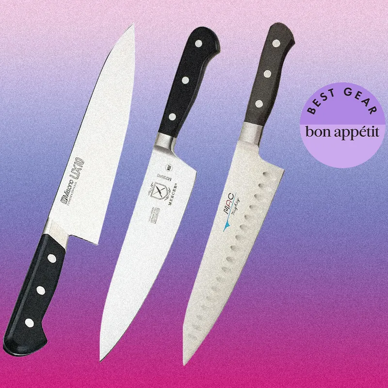 Best chefs knives, including the Misono UX10, Mercer Culinary, and Mac