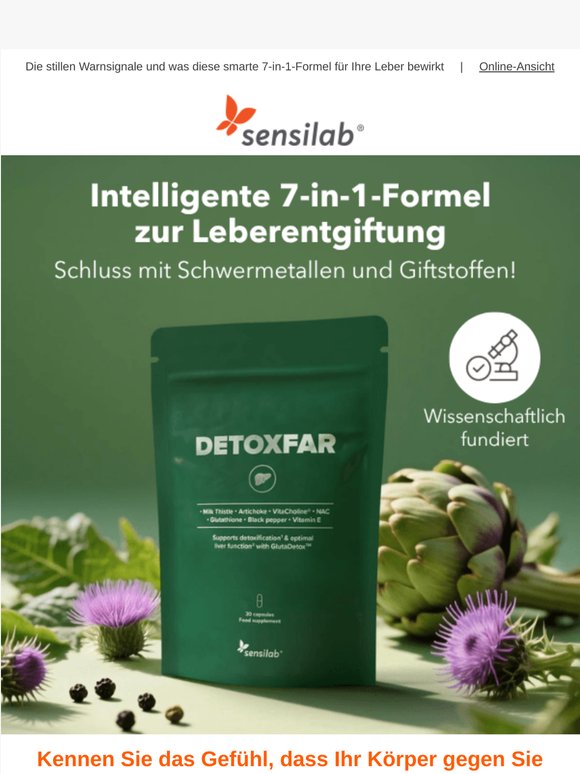Was, wenn Ihre Leber längst überfordert ist?