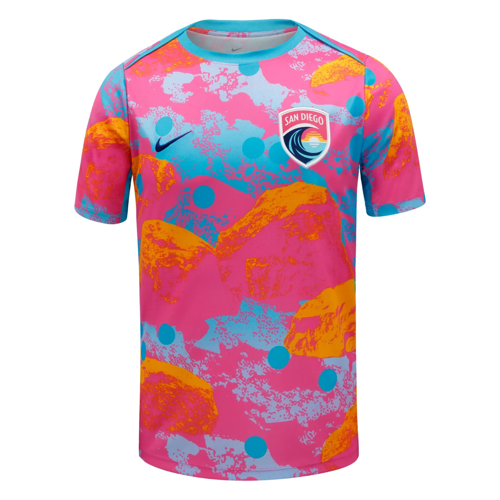 Image of Unisex San Diego Wave FC Nike 2026 Pre-Match Top