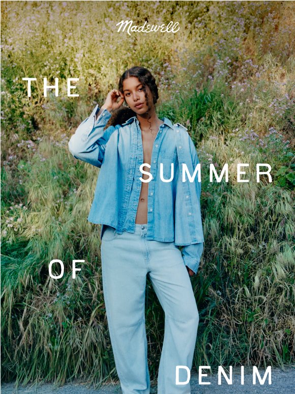 Introducing: the Summer Denim Collection