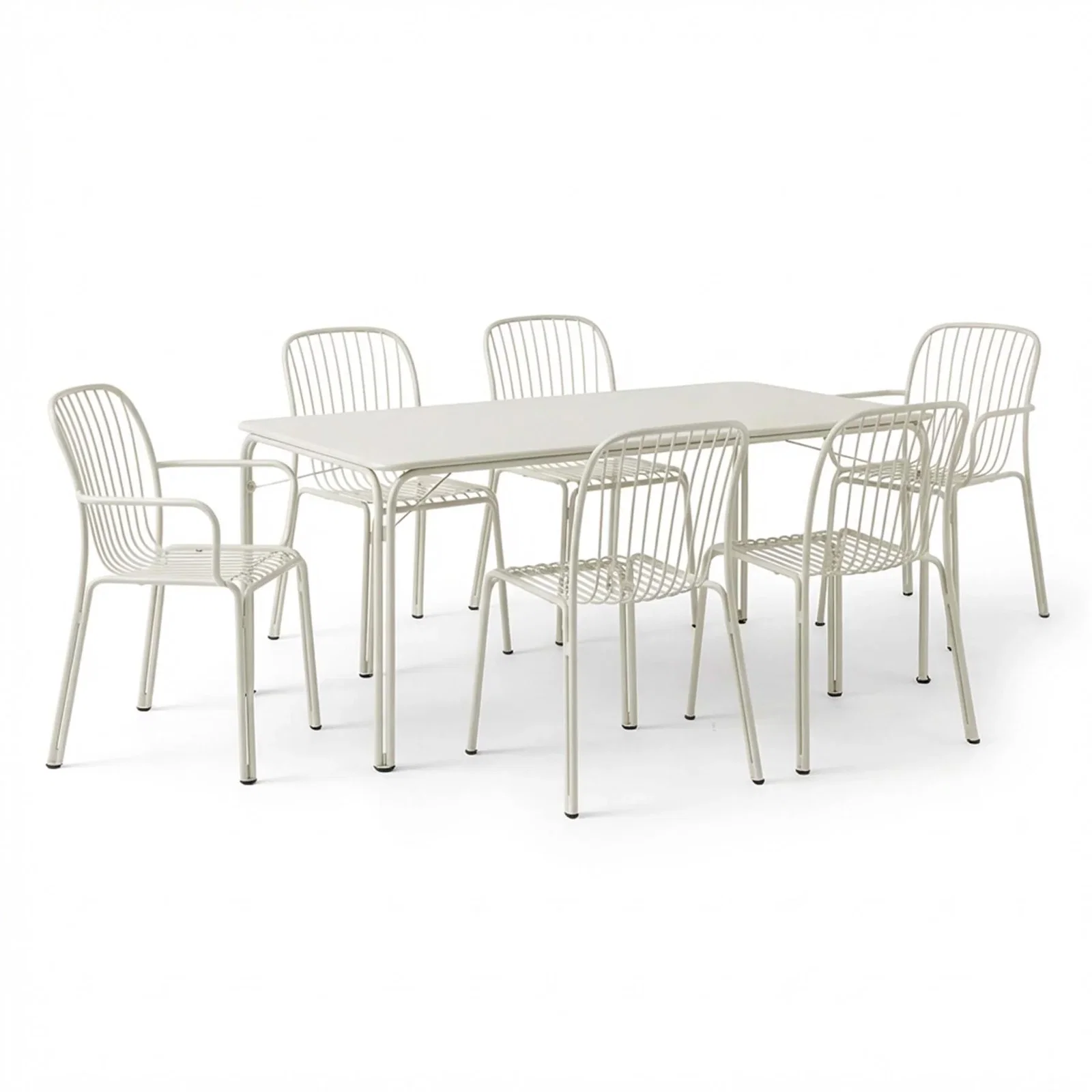 Image of &Tradition Thorvald Garden Dining Set - Large