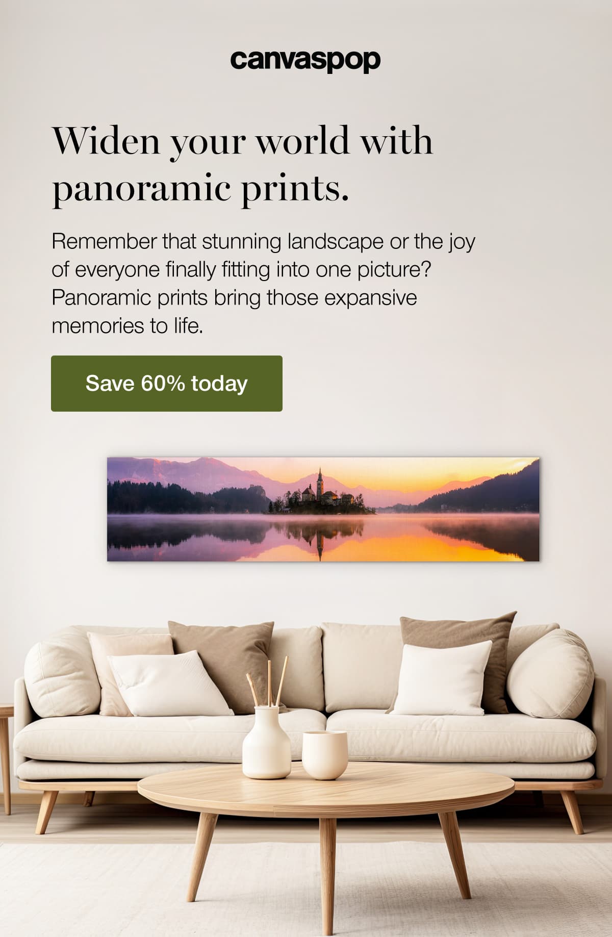Widen your world with panoramic prints. Remember that stunning landscape or the joy of everyone finally fitting into one picture? Panoramic prints bring those expansive memories to life.