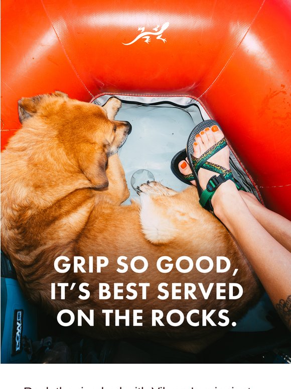 "Get a grip! Best Vibram Sole on a Chaco Yet" - Happy Customer