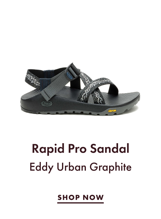 Rapid Pro Sandal - Eddy Urban Graphite - SHOP NOW